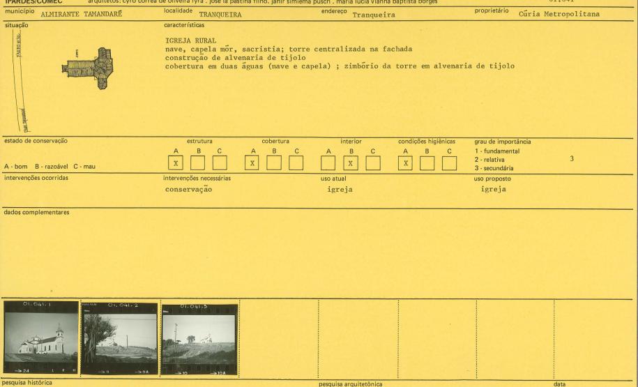 Plano de Preservação do Acervo Cultural da Região Metropolitana de Curitiba