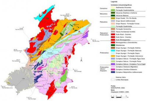 Figura 2 - Geologia