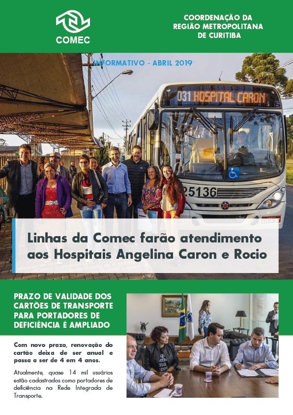 Informativo Comec Abril 2019