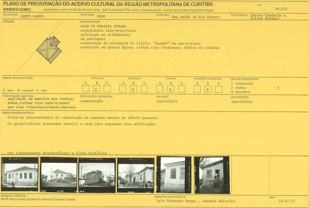 Ficha Campo Largo