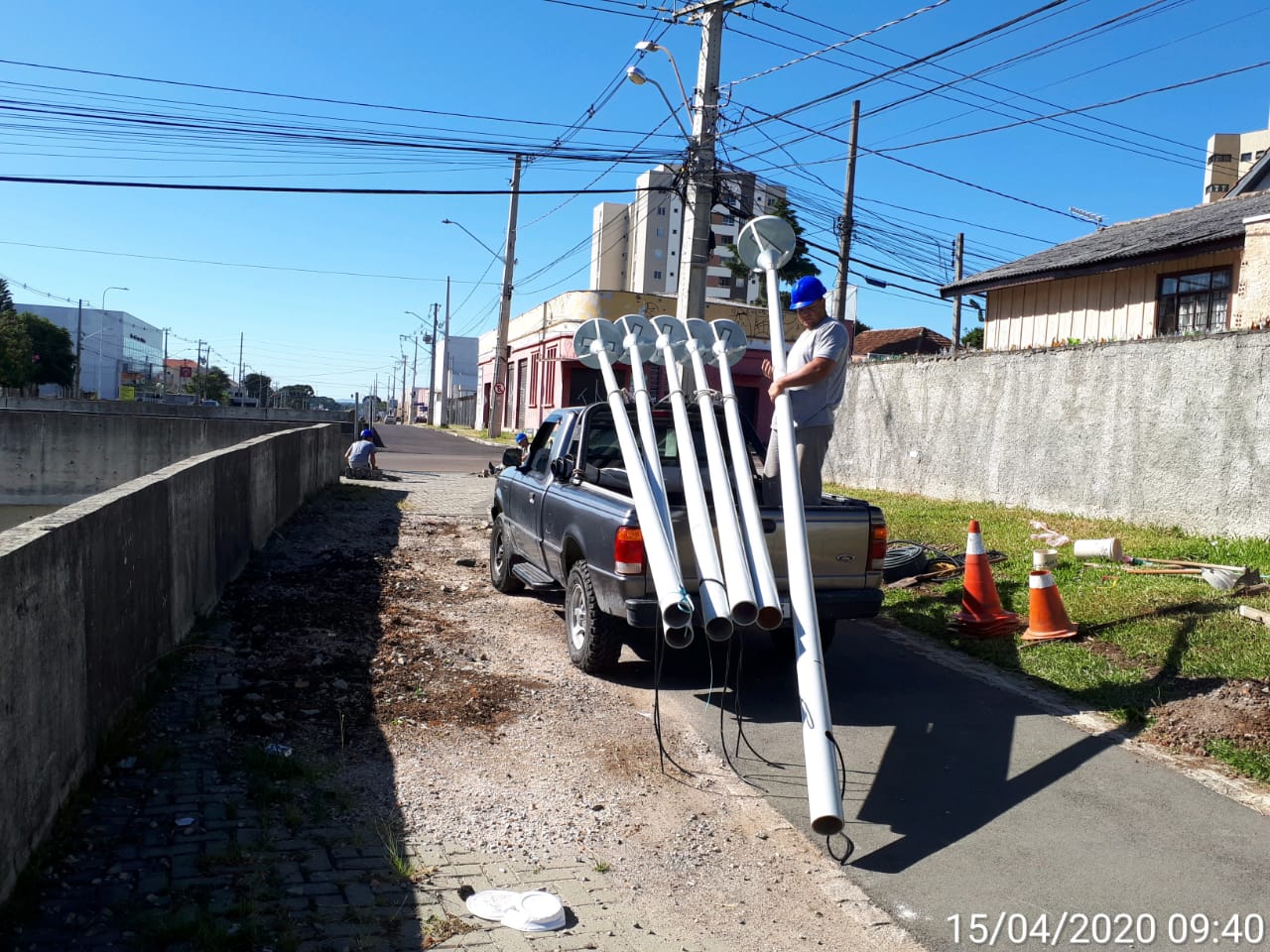 Foto da obra