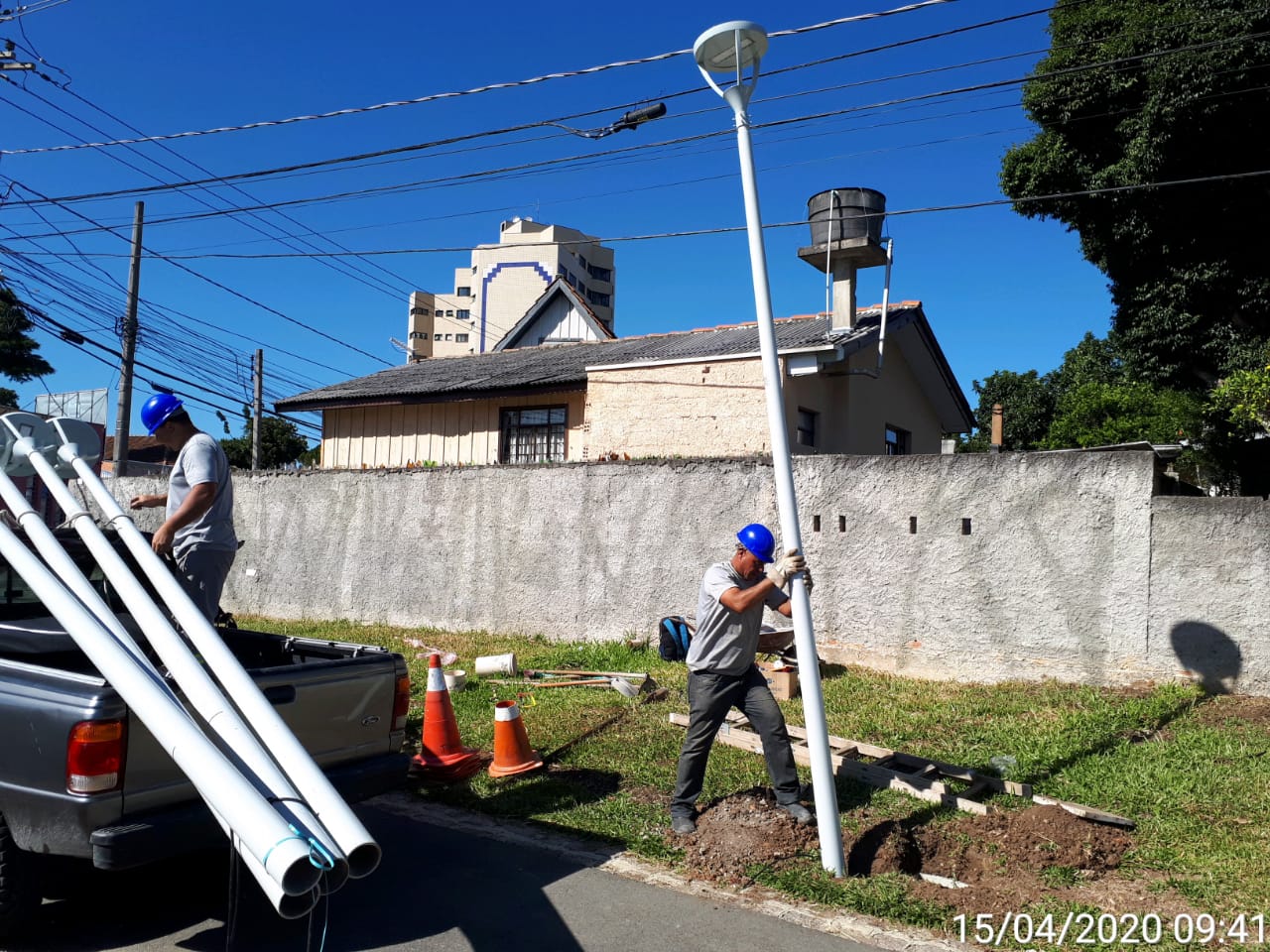 Foto da obra