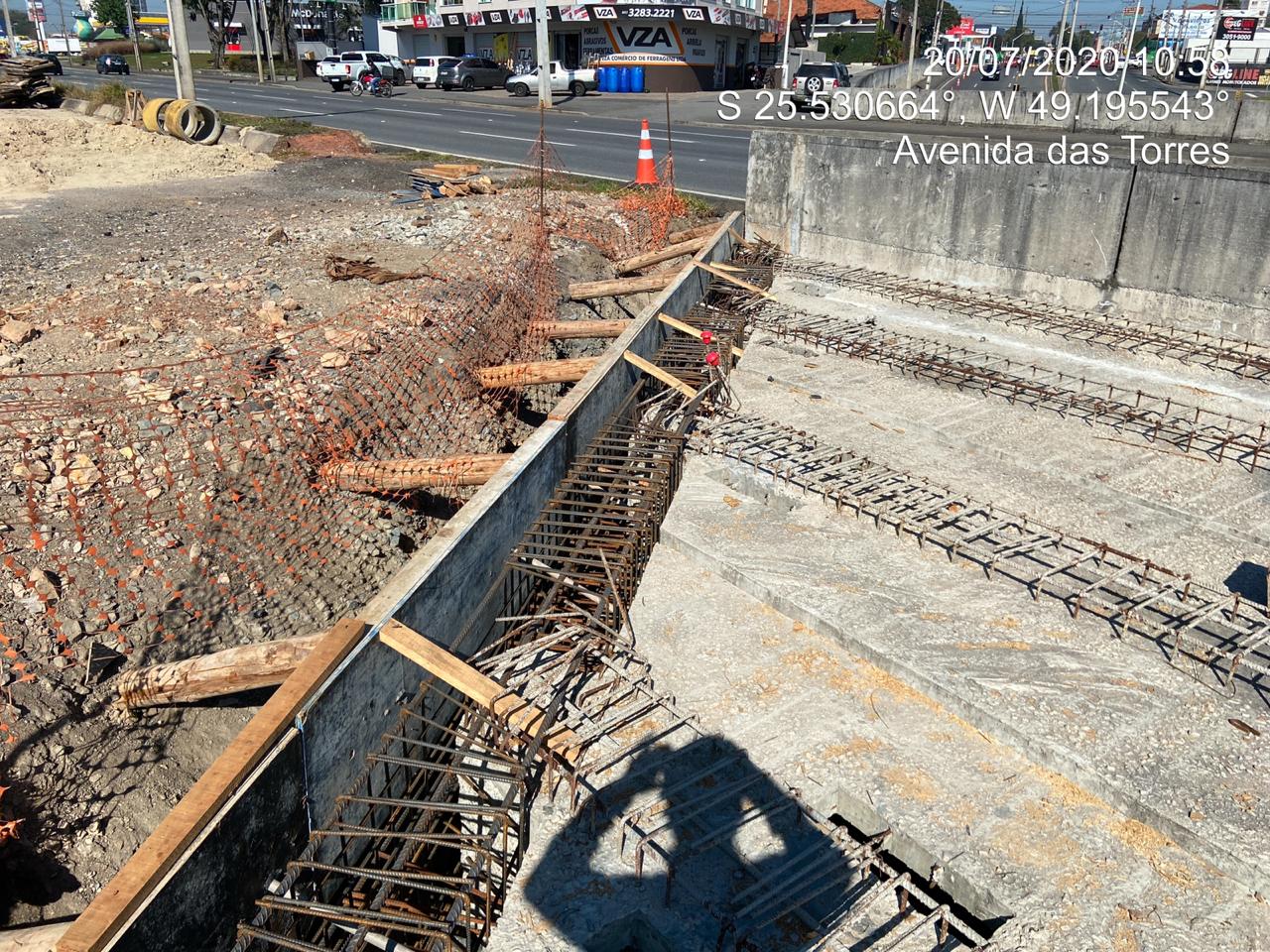 Foto da Obras