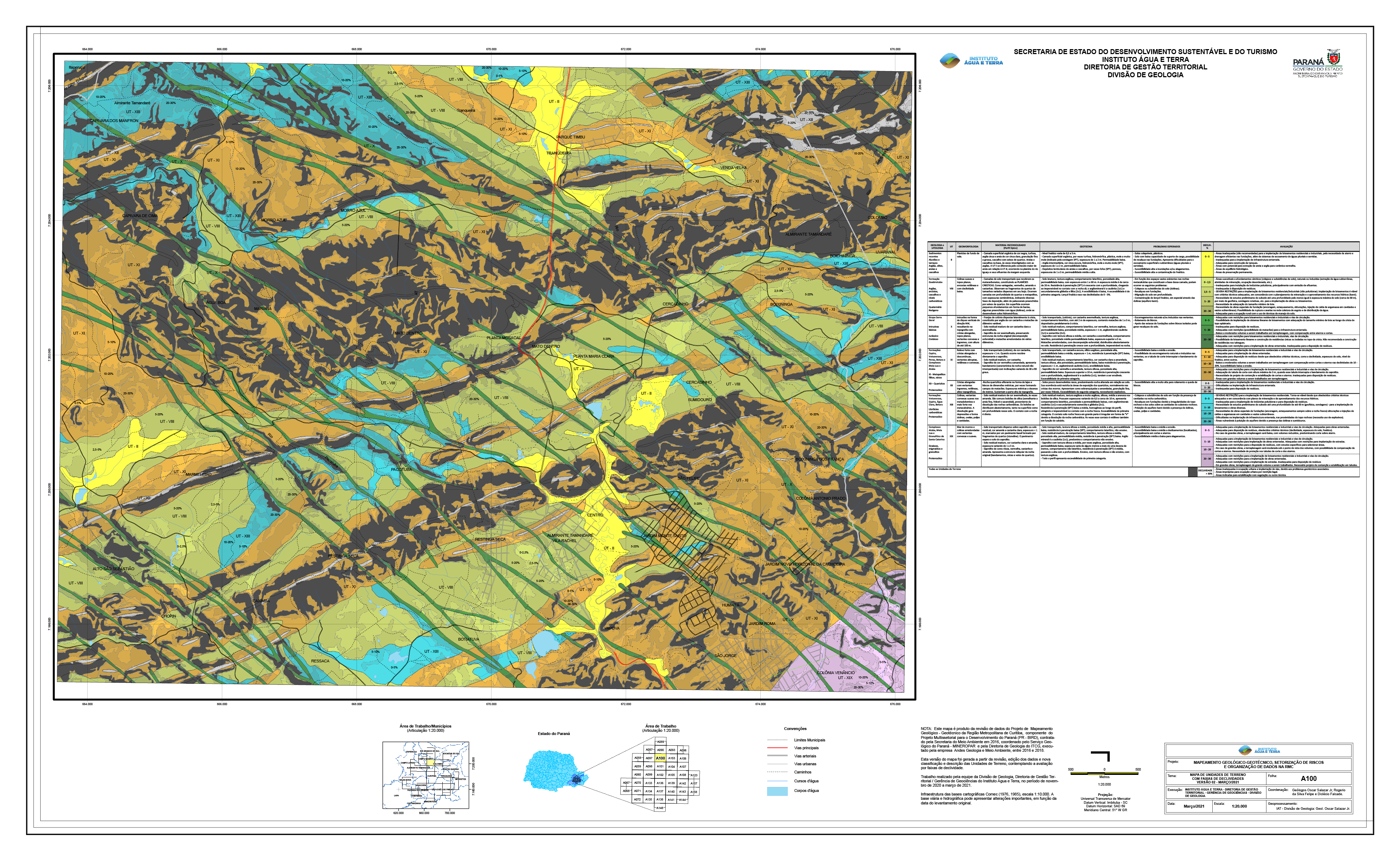 Mapas com estudos do meio físico da RMC são entregues à Comec | Agência ...