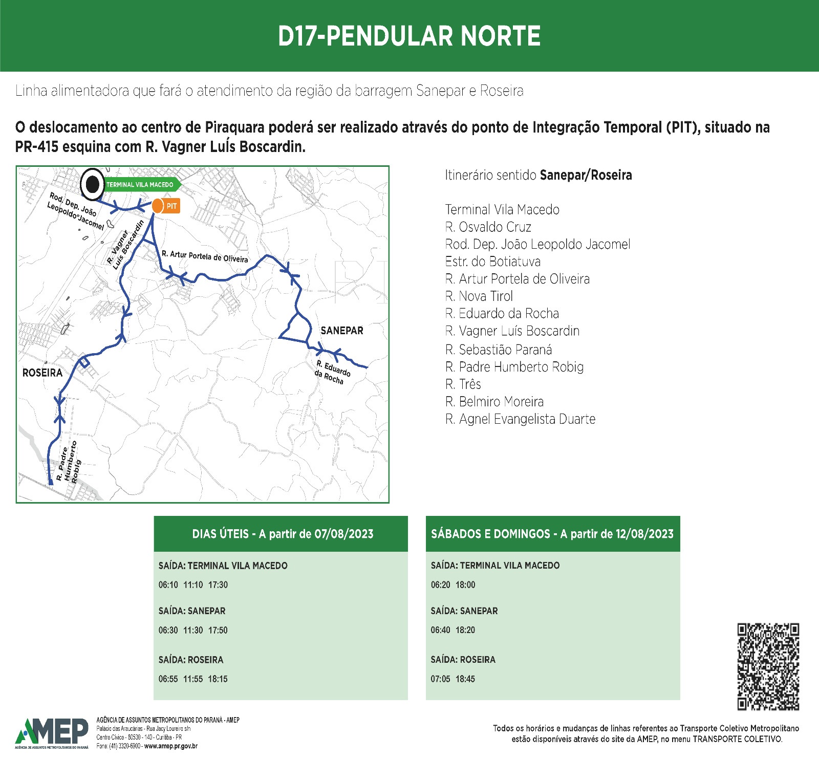 Novo Terminal de Piraquara será inaugurado no dia 5; veja as mudanças nas linhas de ônibus