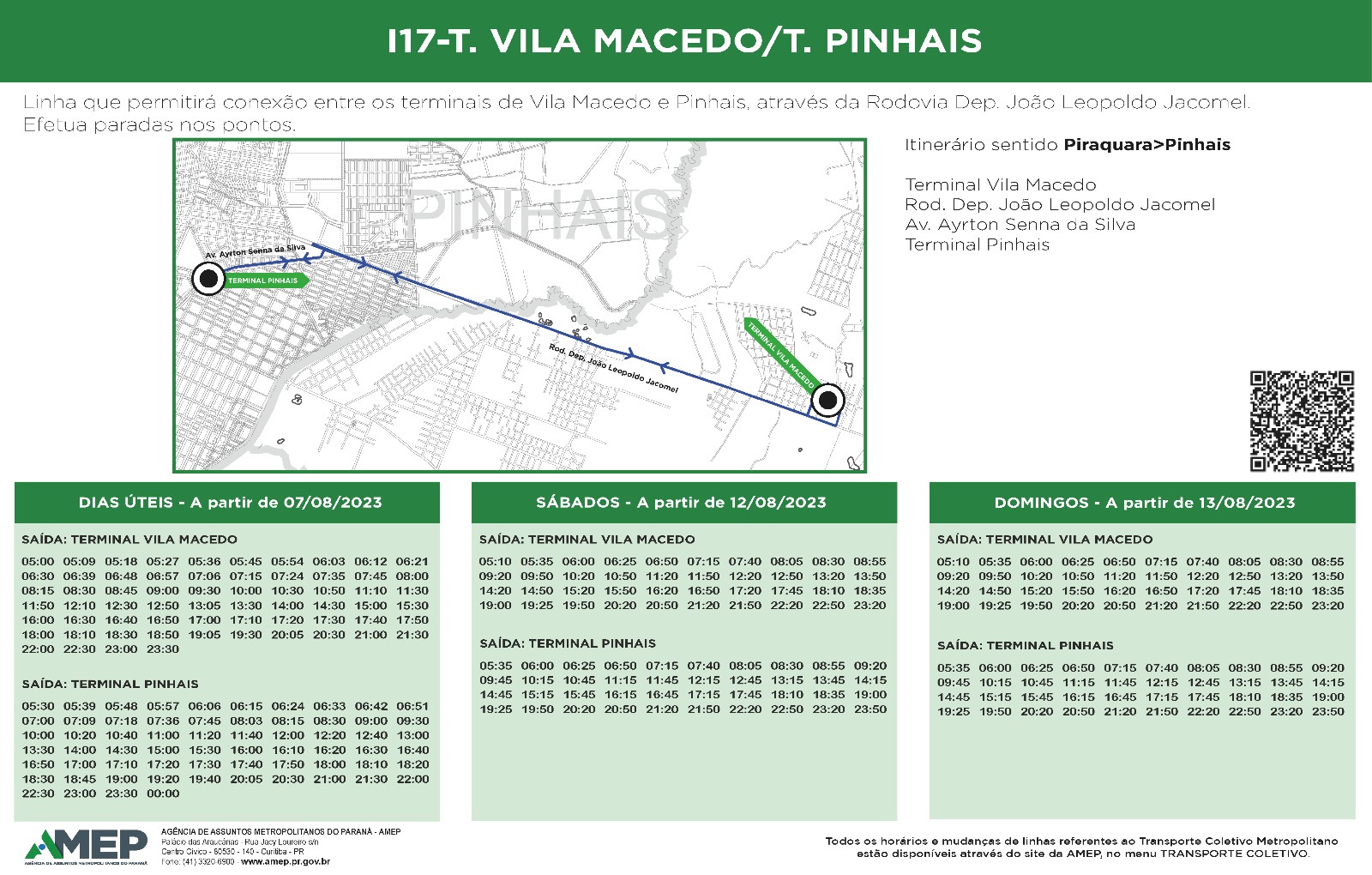 Novo Terminal de Piraquara será inaugurado no dia 5; veja as mudanças nas linhas de ônibus