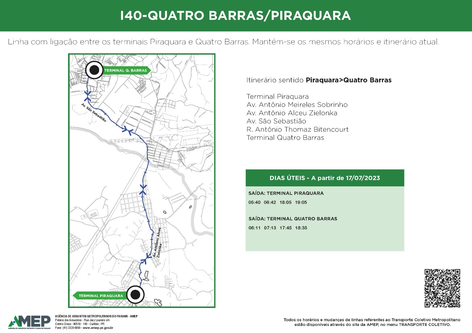 Novo Terminal de Piraquara será inaugurado no dia 5; veja as mudanças nas linhas de ônibus