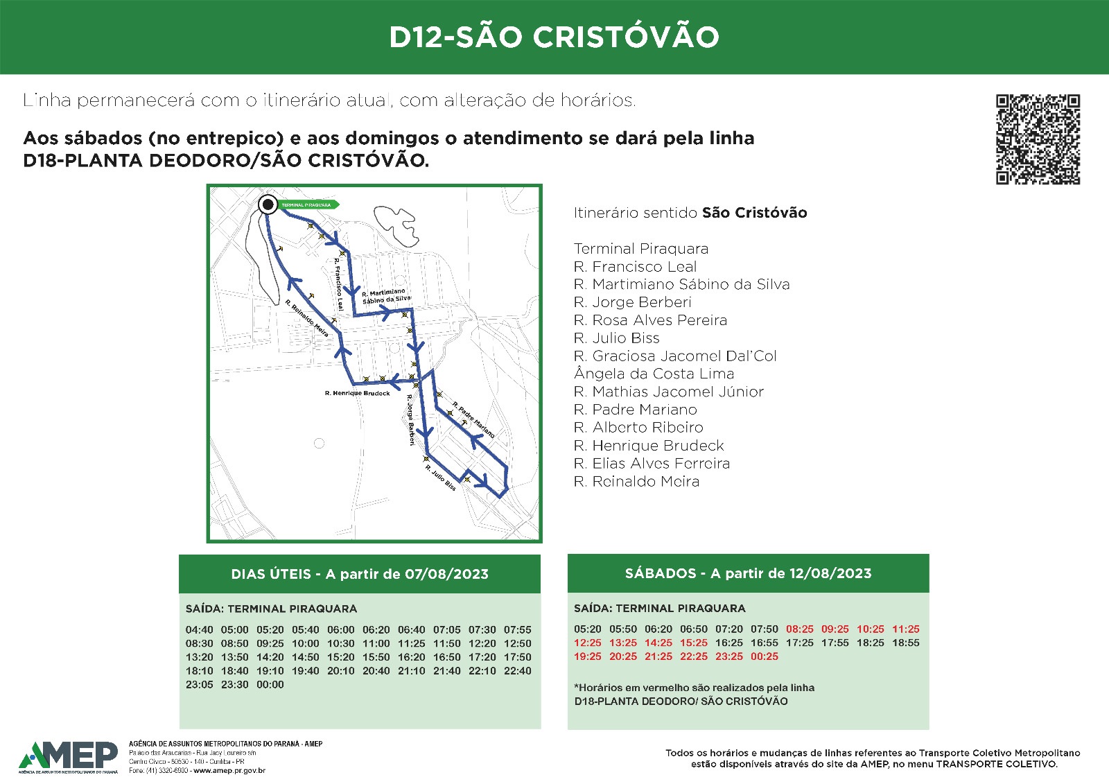 Novo Terminal de Piraquara será inaugurado no dia 5; veja as mudanças nas linhas de ônibus