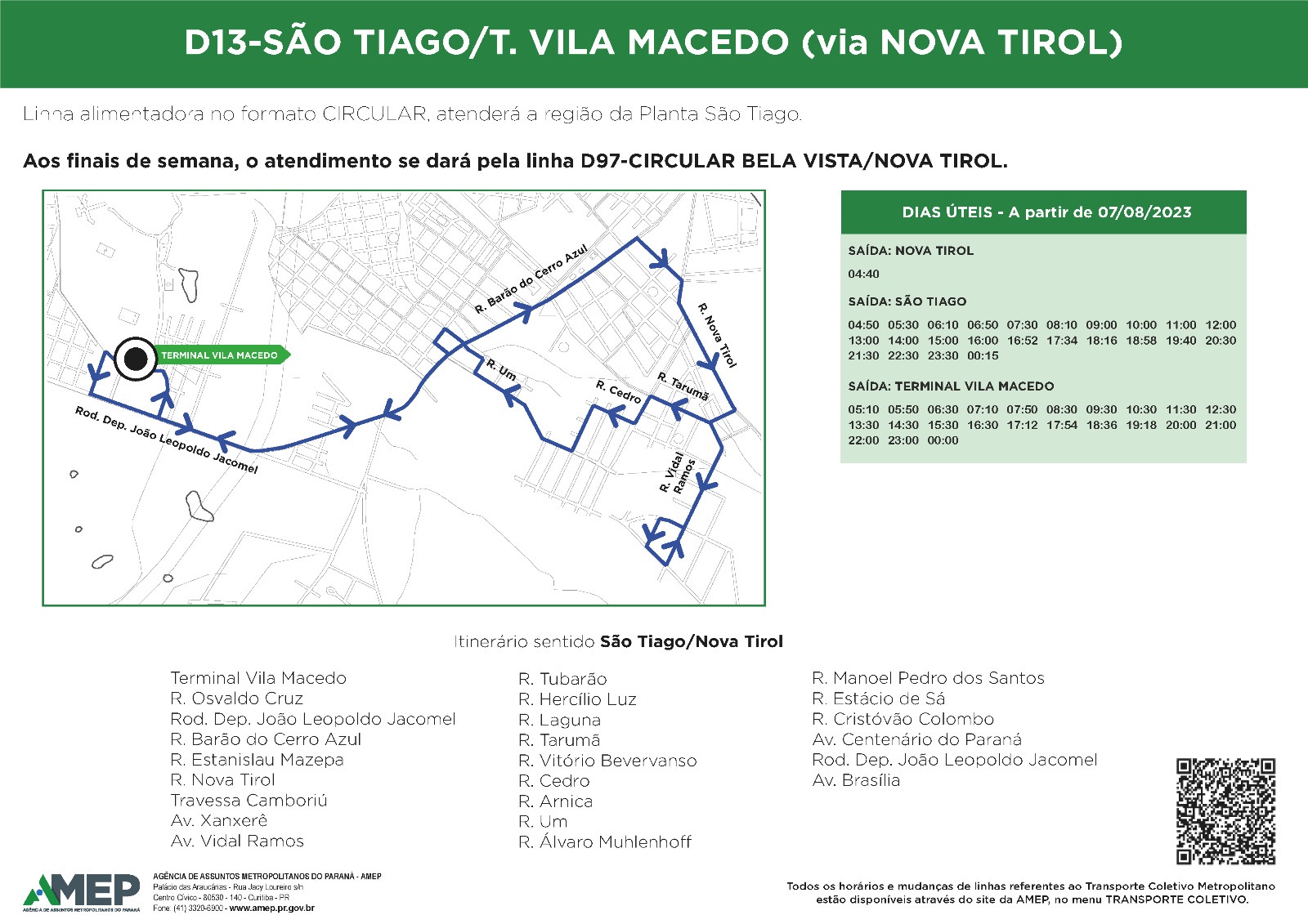 Novo Terminal de Piraquara será inaugurado no dia 5; veja as mudanças nas linhas de ônibus