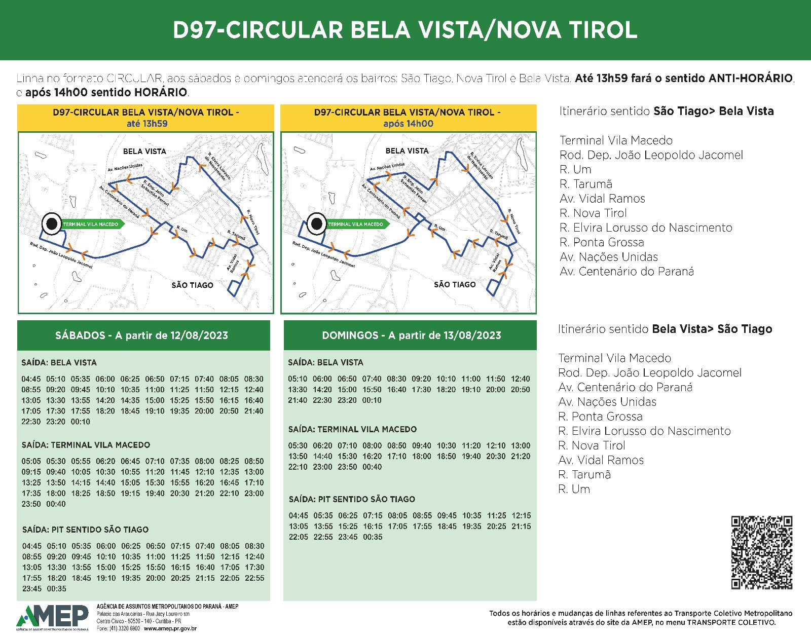 Novo Terminal de Piraquara será inaugurado no dia 5; veja as mudanças nas linhas de ônibus