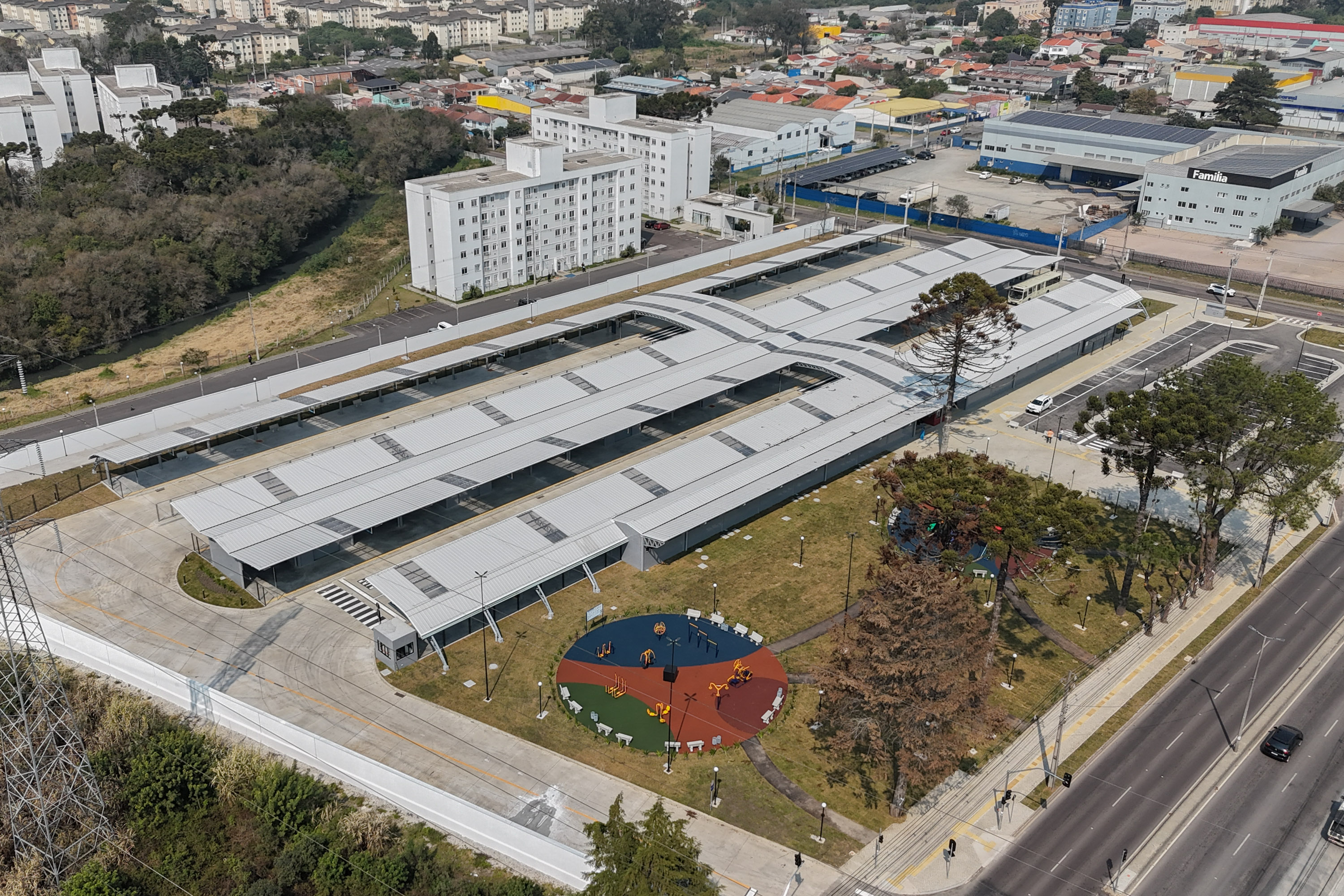 Novo Terminal Metropolitano Afonso Pena de São José dos Pinhais - AMEP