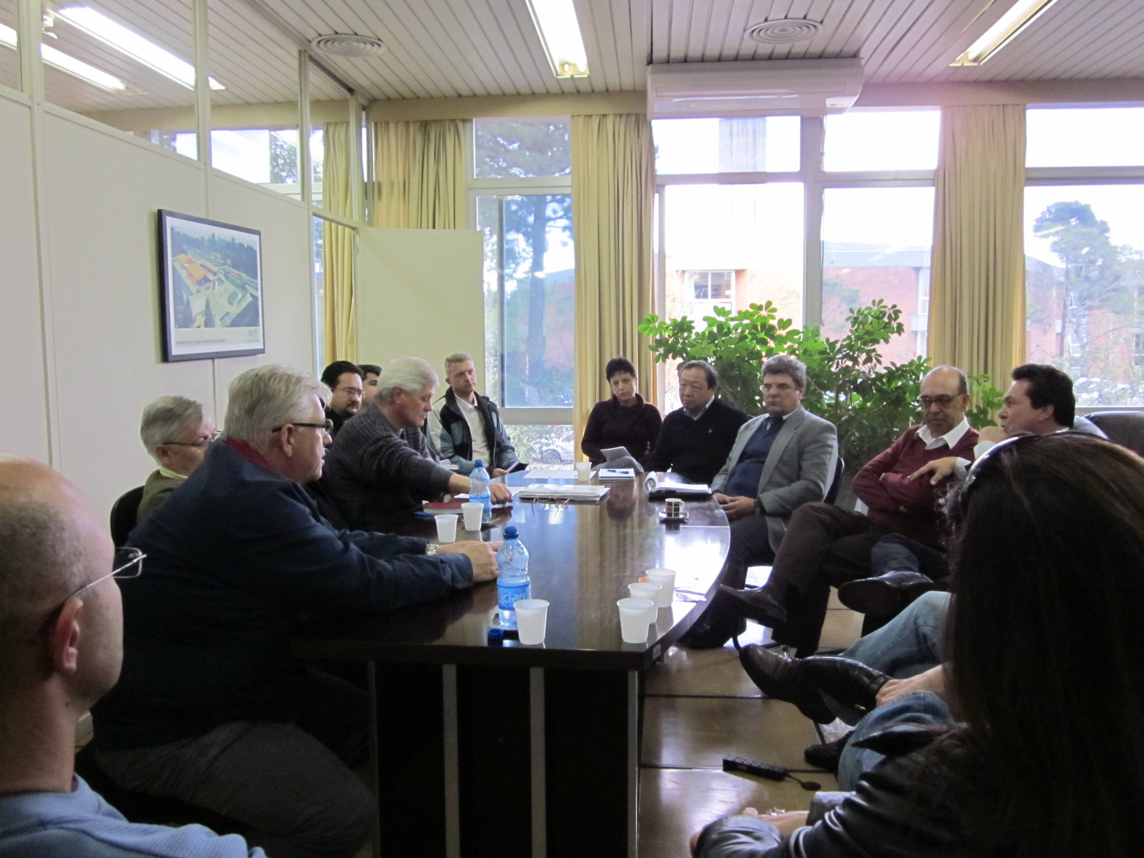 reunião realizada na comec