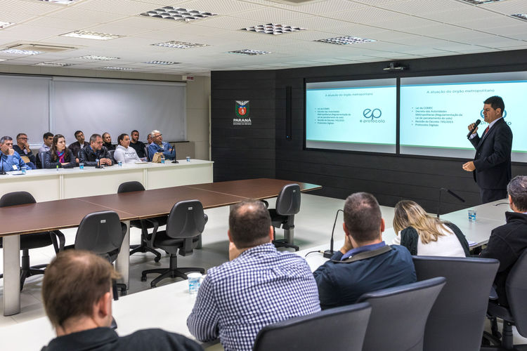 Foto da reunião