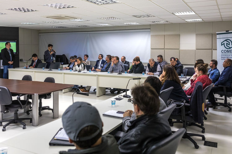 Foto da reunião