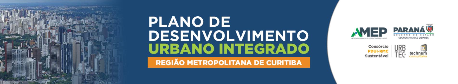 PDUI da Região Metropolitana de Curitiba