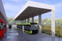 Começam as obras da garagem do Bonde Urbano Digital no Terminal de Piraquara