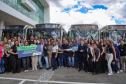 Cidades da Região Metropolitana de Curitiba ganham 115 novos ônibus para transporte coletivo