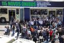 Cidades da Região Metropolitana de Curitiba ganham 115 novos ônibus para transporte coletivo
