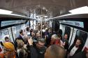 População se surpreende com tecnologia e aprova primeira viagem do Bonde Urbano Digital