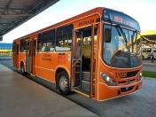 Foto do ônibus especial