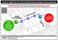 Ponto de conexão de ônibus de Fazenda Rio Grande com rede da RMC muda de local