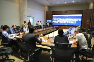 Foto da reunião
