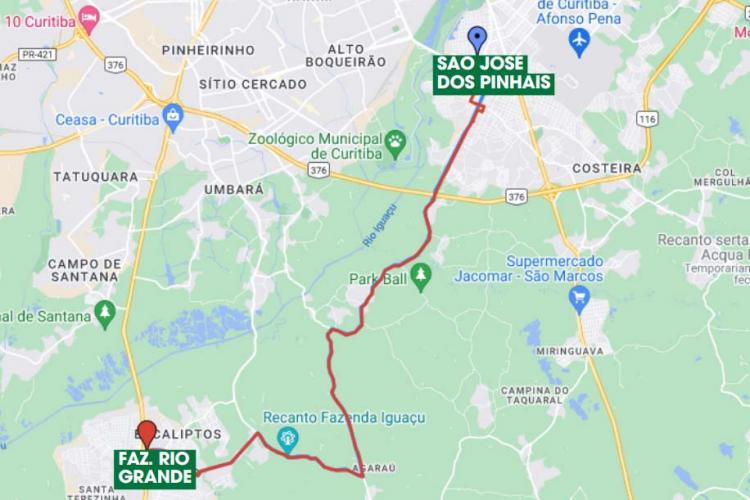 Nova linha de ônibus vai reduzir deslocamento entre Fazenda Rio Grande e São José dos Pinhais