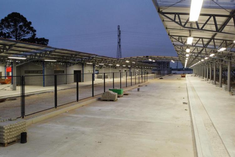 Obras do Novo Terminal Metropolitano de São José dos Pinhais estão na fase final