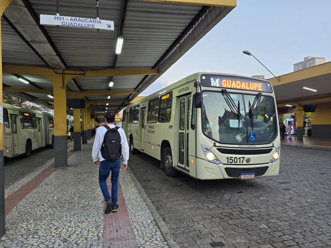 Transporte coletivo da Região Metropolitana de Curitiba será gratuito na eleição