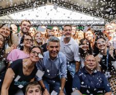 Ratinho Junior inaugura novo terminal metropolitano de São José dos Pinhais