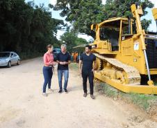 começa pavimentação entre São José dos Pinhais e Mandirituba