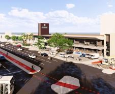 Estado divulga conceito arquitetônico do Terminal Metropolitano de Londrina