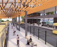 Estado divulga conceito arquitetônico do Terminal Metropolitano de Londrina