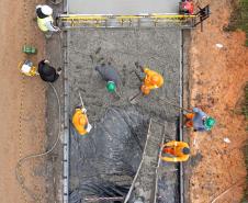 Obra da nova ligação entre Mandirituba e São José dos Pinhais entra na concretagem
