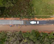 Obra da nova ligação entre Mandirituba e São José dos Pinhais entra na concretagem