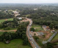 Obra da nova ligação entre Mandirituba e São José dos Pinhais entra na concretagem