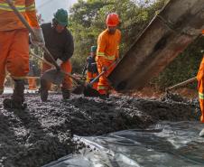 Obra da nova ligação entre Mandirituba e São José dos Pinhais entra na concretagem