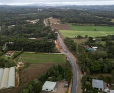 Obra da nova ligação entre Mandirituba e São José dos Pinhais entra na concretagem