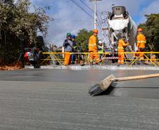 Obra da nova ligação entre Mandirituba e São José dos Pinhais entra na concretagem
