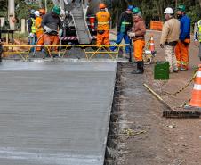 Obra da nova ligação entre Mandirituba e São José dos Pinhais entra na concretagem