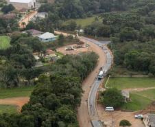 Obra da nova ligação entre Mandirituba e São José dos Pinhais entra na concretagem