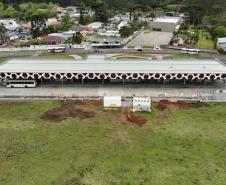Começam as obras da garagem do Bonde Urbano Digital no Terminal de Piraquara