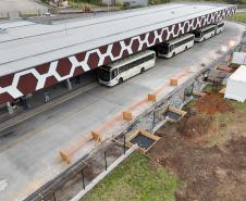 Começam as obras da garagem do Bonde Urbano Digital no Terminal de Piraquara