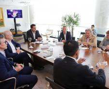 Ratinho Junior apresenta projeto inovador do transporte a prefeitos de Santa Catarina