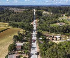 Pavimentação entre Mandirituba e São José dos Pinhais ultrapassa 40% de execução
