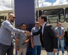 Cidades da Região Metropolitana de Curitiba ganham 115 novos ônibus para transporte coletivo