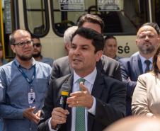 Cidades da Região Metropolitana de Curitiba ganham 115 novos ônibus para transporte coletivo