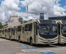 Cidades da Região Metropolitana de Curitiba ganham 115 novos ônibus para transporte coletivo
