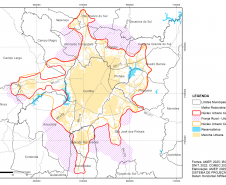 Com inclusão de duas cidades, Amep atualiza mapa do Núcleo Urbano Central da RMC