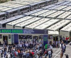 Cidades da Região Metropolitana de Curitiba ganham 115 novos ônibus para transporte coletivo